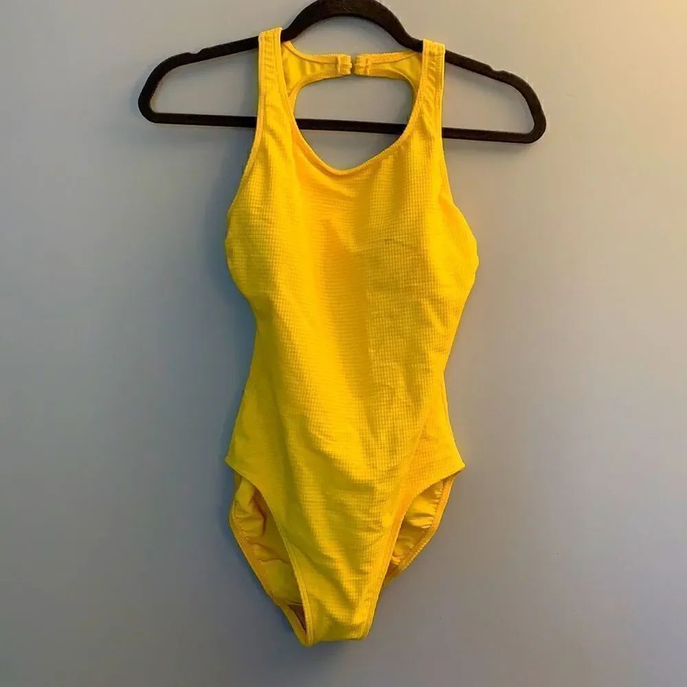 Vintage Yellow 1 Piece Suit (NWOT)